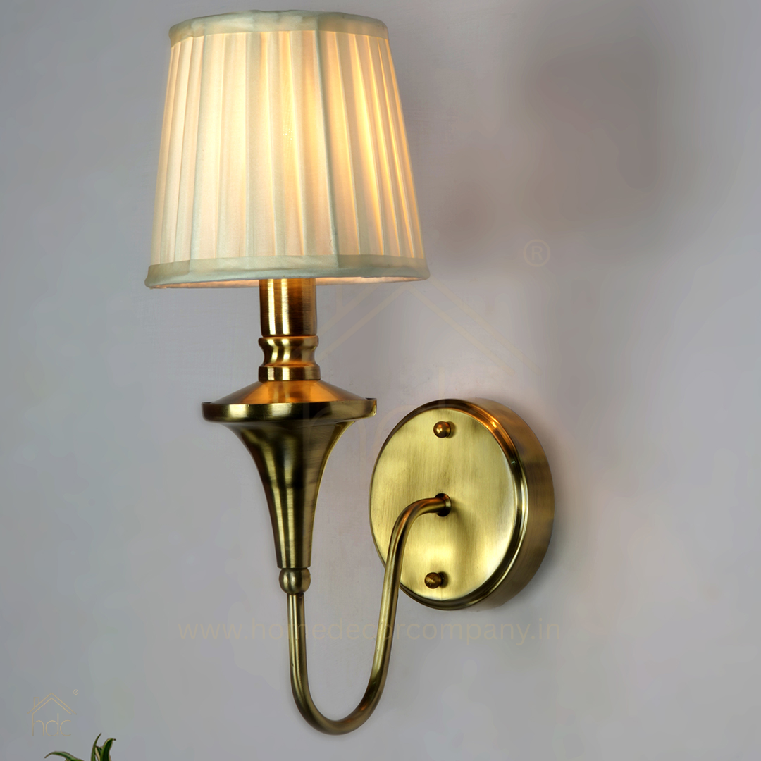 Hdc Contemporary Brass Wall Lights for Decoration Home Living Room Bedroom Bathroom Lighting Hotel Aisle Light Wall Sconce