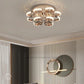 Hdc 9 Lights Gold Ceiling Light Chandelier for Living Dining Room - Warm White