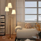 Hdc High Quality Nordic Minimalist Triple Shade Golden Floor Lamp