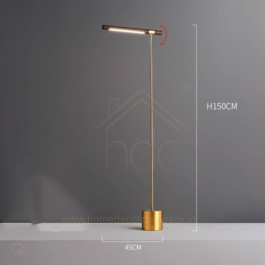 Hdc LED Floor Lamp Postmodern Elegant Standing Lamps Creative Design Minimalist Floor Lamp for Hotel Living Room Bedroom Office