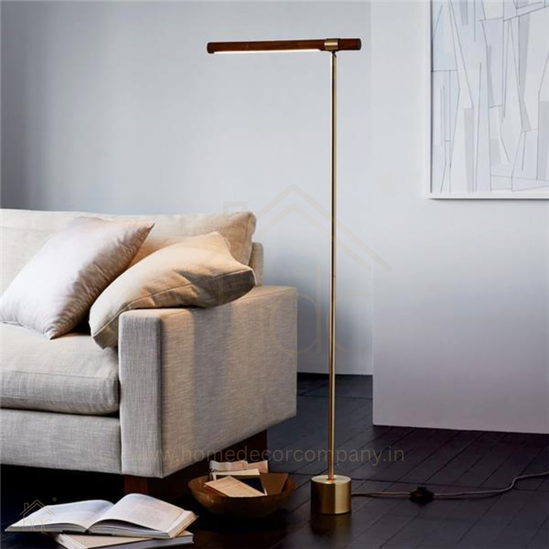 Hdc LED Floor Lamp Postmodern Elegant Standing Lamps Creative Design Minimalist Floor Lamp for Hotel Living Room Bedroom Office