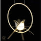 HDC LED 1 Bird Gold Ring Hanging Pendant Ceiling Light - Tricolor