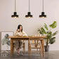 Hdc Modern Terrazzo Concrete Pendant Lamp for Living Room, Dining