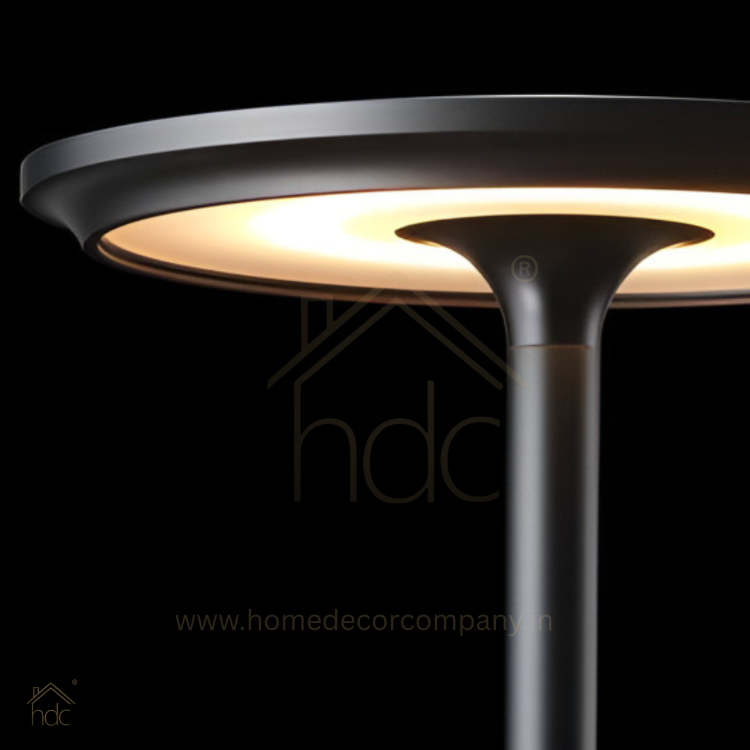 Hdc Wireless Table Lamp, Rechargeable Battery LED Desk Lamp with Touch Control and 3 Color Stepless Dimming,USB Charging Portable Lamp for Restaurant/Camping/Bar/Bedroom(Gold)