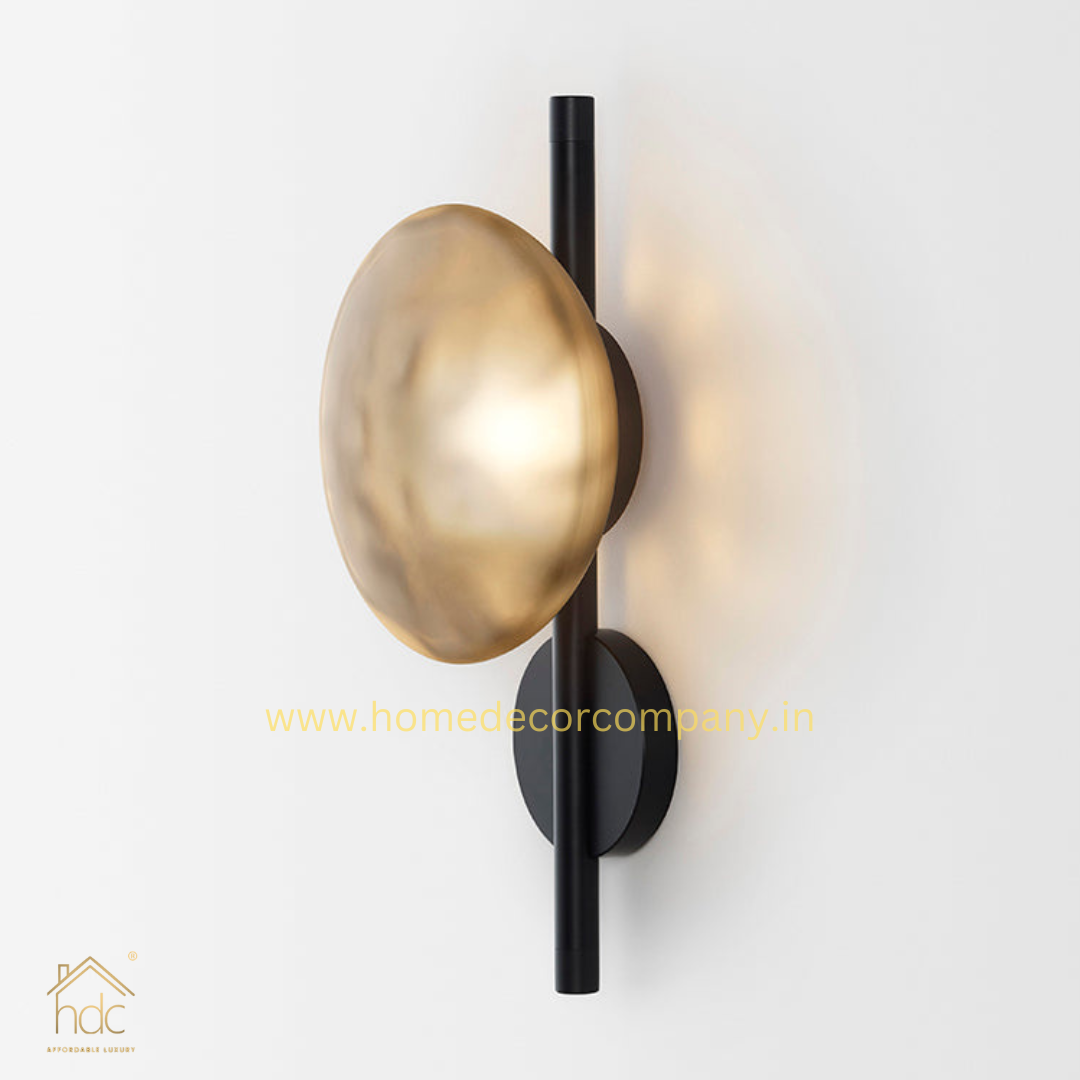 HDC Stratus Modern Contemporary Wall light -Smoke (Black)
