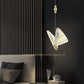 HDC Led 1 Light Multi Butterfly Bedside Hanging Pendant Ceiling Lamp Light Fixture- Tricolor