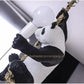 HDC Panda Hanging Light Decorative Ceiling light Pendant Light With Hemp Rope