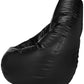 HDC Super Lama Leather Bean Bag Cover Without Beans (Black) - HDC.IN