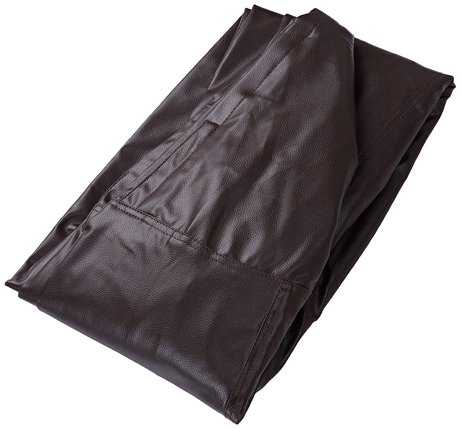 HDC Super Lama Leather Bean Bag Cover Without Beans (Brown) - HDC.IN