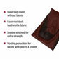 HDC Super Lama Leather Bean Bag Cover Without Beans (Brown & Tan) - HDC.IN