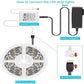 HDC- Led Strip High Lumen Light- Waterproof Light - 5 Meter | 240 LED Per Meter | Driver/Adapter Included (Warm White) - HDC.IN