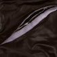 HDC Super Lama Leather Bean Bag Cover Without Beans (Brown & Tan) - HDC.IN