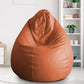 HDC Super Lama Leather Bean Bag Cover Without Beans (TAN) - HDC.IN