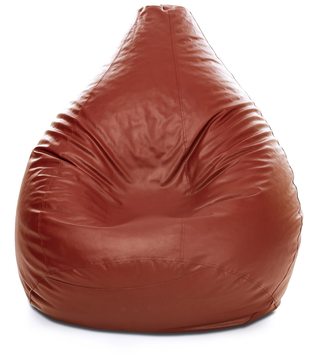 HDC Super Lama Leather Bean Bag Cover Without Beans (TAN) - HDC.IN