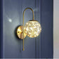 Hdc Fairy Glass Ball Wall Light Modern Copper Metal Lighting Wall Light - Gold Warm White - HDC.IN