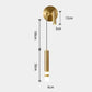 Hdc Modern Long Gold Led Wall Lamp With Spot For Bedside Bathroom Mirror Light- Warm White - HDC.IN
