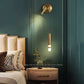 Hdc Modern Long Gold Led Wall Lamp With Spot For Bedside Bathroom Mirror Light- Warm White - HDC.IN